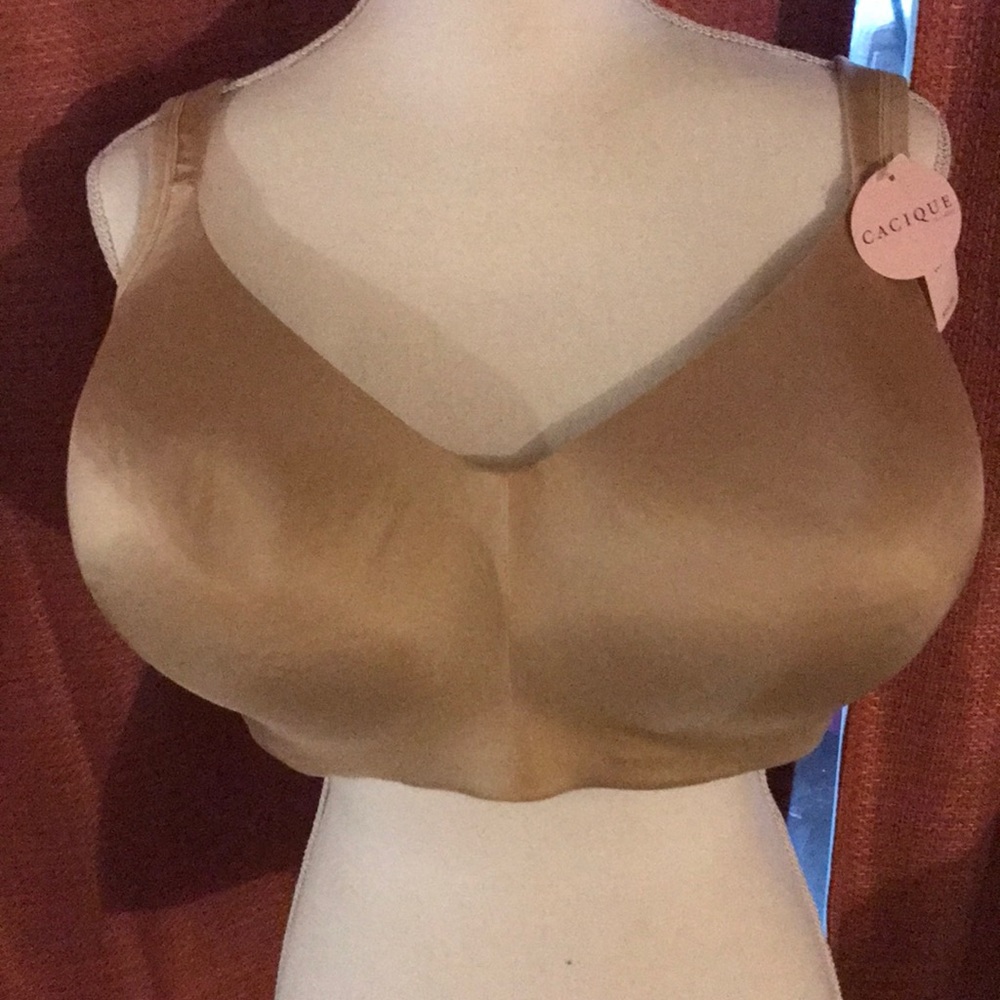 Cacique Smooth No Wire Bra NWT. Size 44DDD